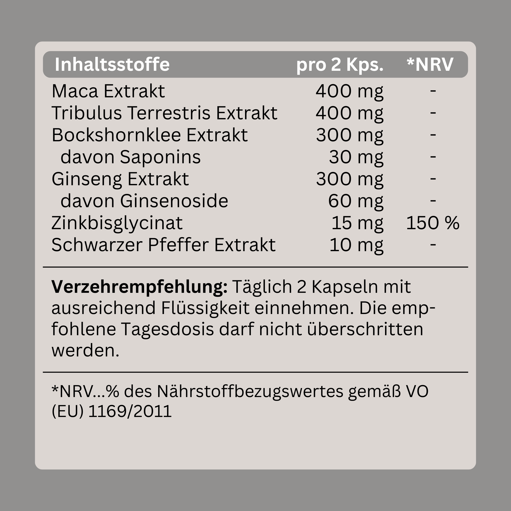 Testoboost | Vitalität & Antrieb – Entwickelt für Männer