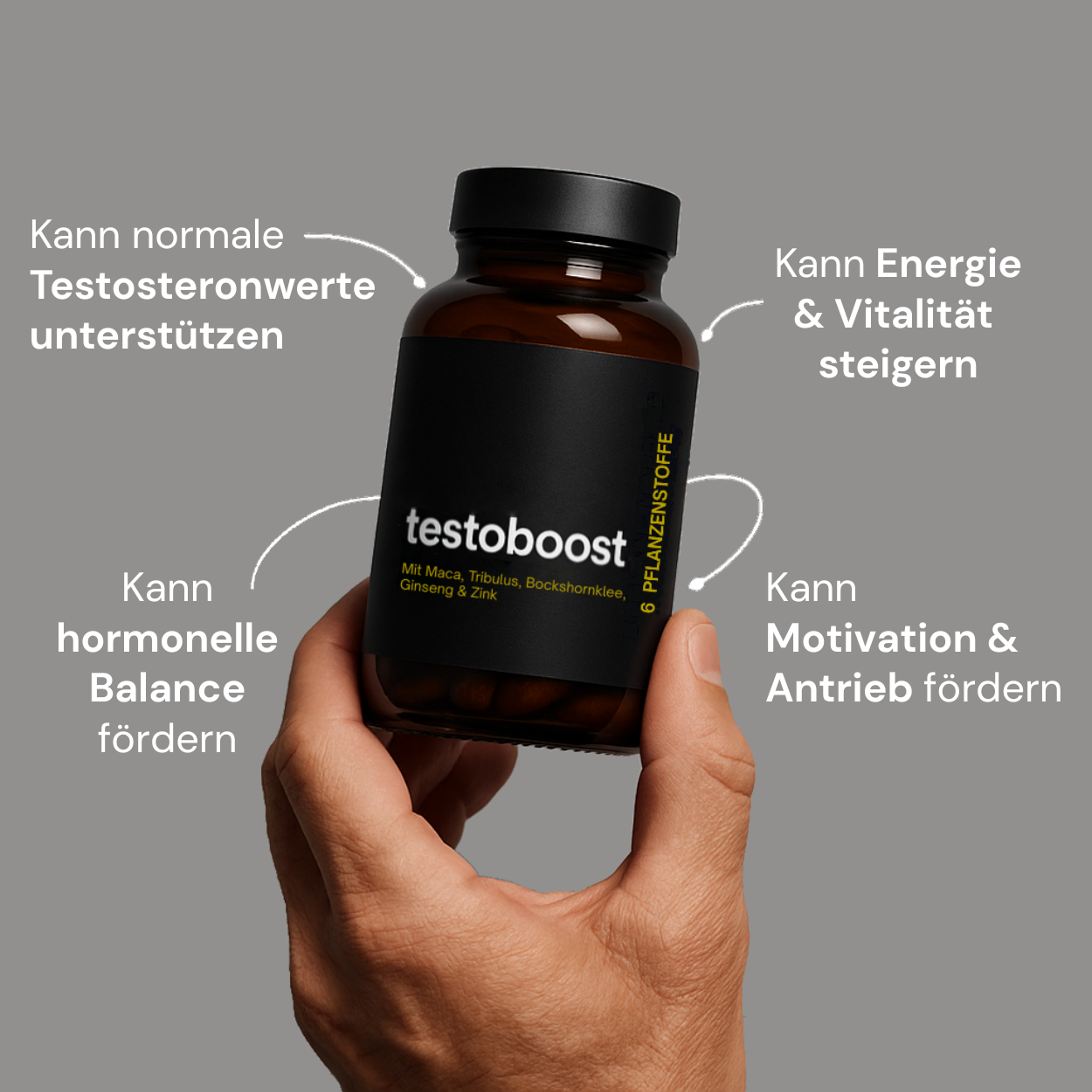 Testoboost | Vitalität & Antrieb – Entwickelt für Männer