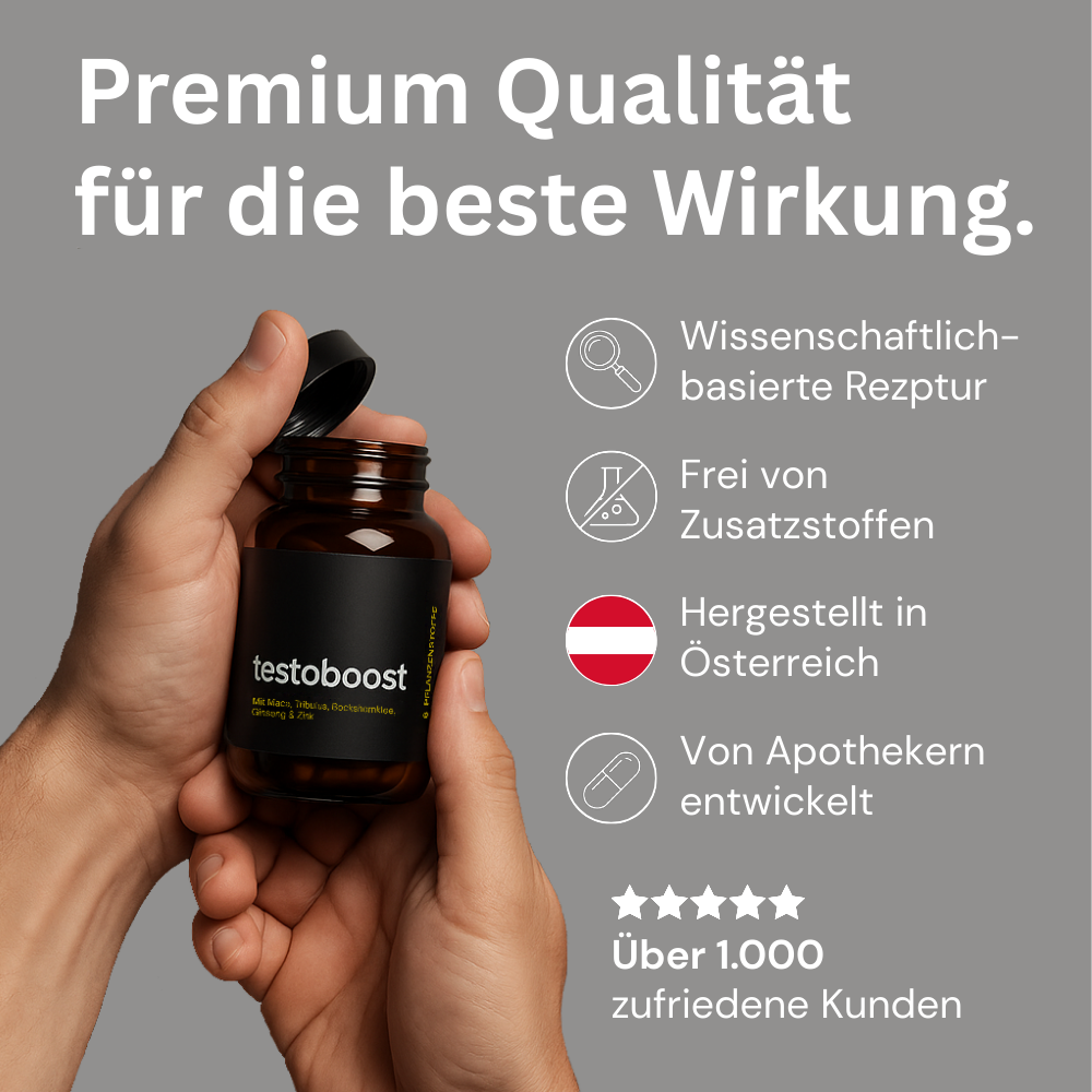 Testoboost | Vitalität & Antrieb – Entwickelt für Männer