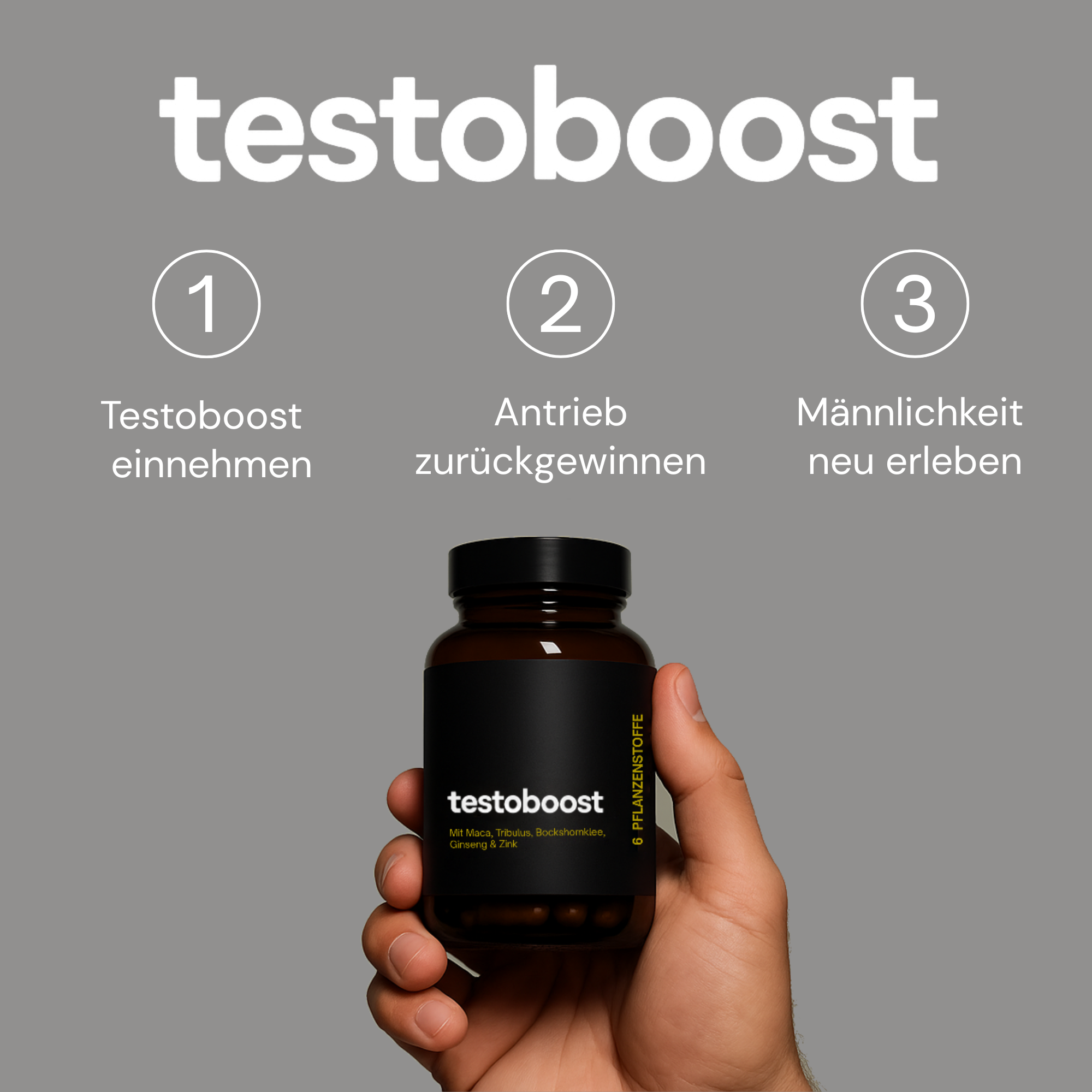 Testoboost | Vitalität & Antrieb – Entwickelt für Männer